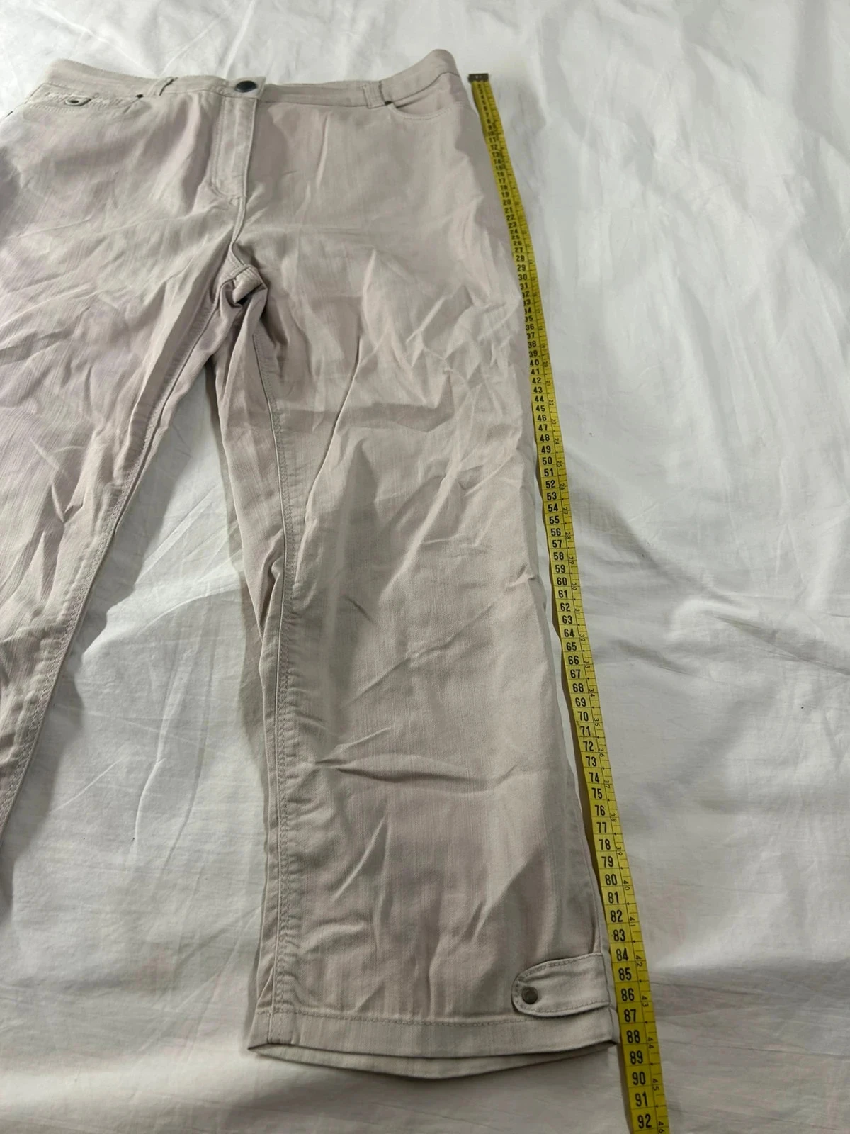 White beige Armand Thiery straight cut jeans – photo 5